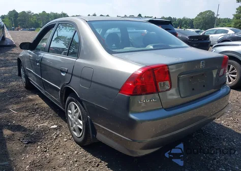 2005 Honda Civic Vp z USA, uszkodzony, nr VIN 2HGES16415H554961